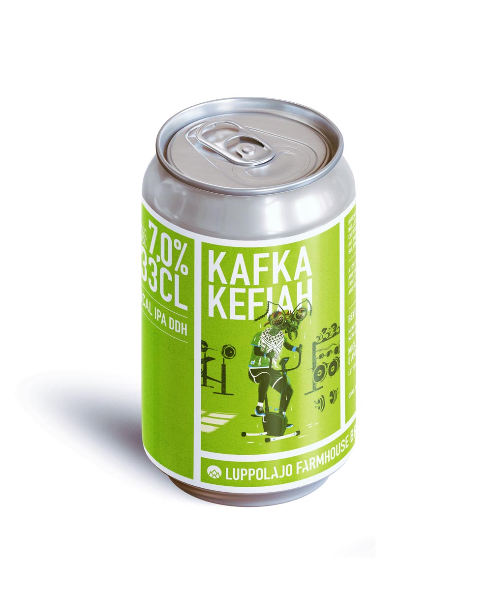 KAFKA KEFIAH Tropical IPA pack 4 lattine 33 cl